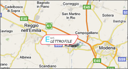 Via G.B. Vacchelli, 3/A 42048 Rubiera (RE) Via G.B. Vacchelli, 3/A 42048 Rubiera (RE)